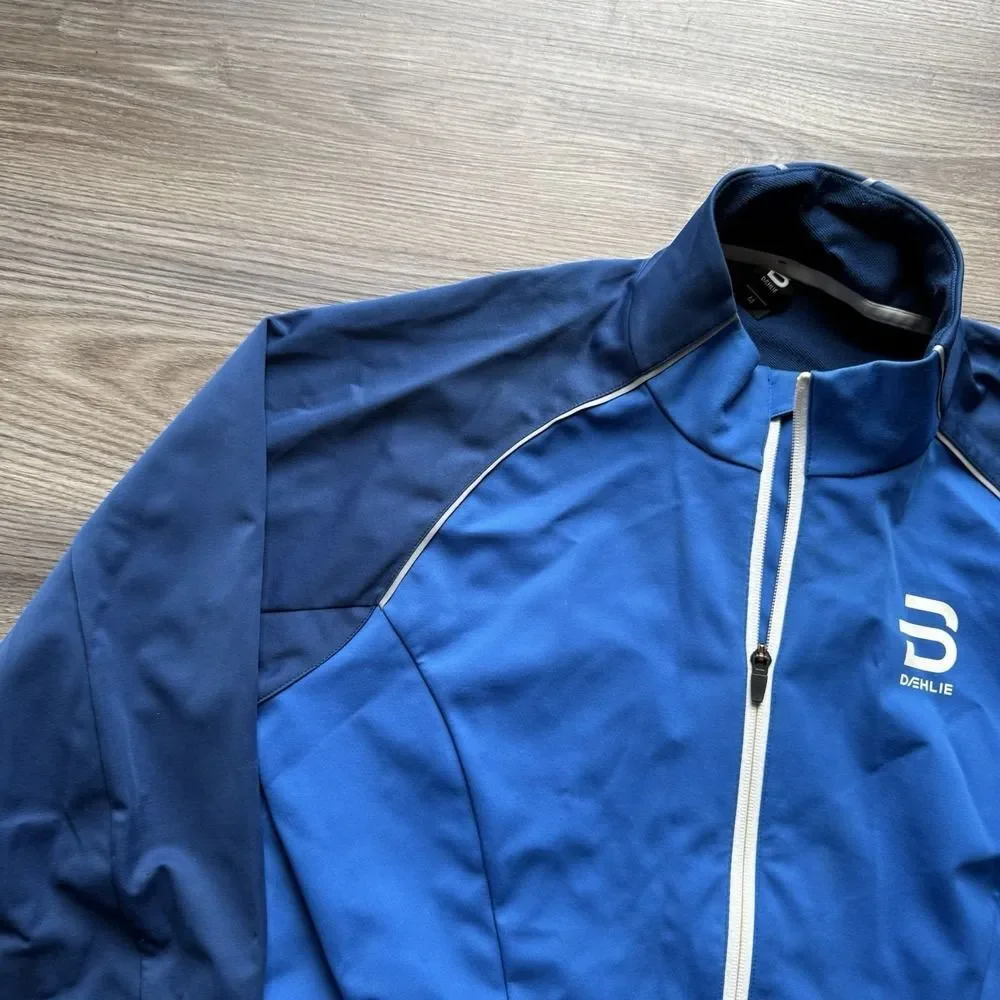 Bjorn Daehlie Ridge Jacket Blue Two Tone Men's Size Medium